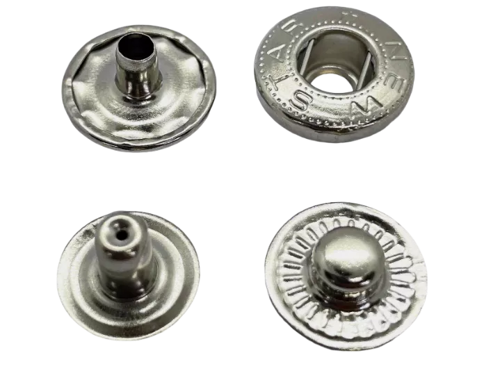 Spring snap buttons 15mm 